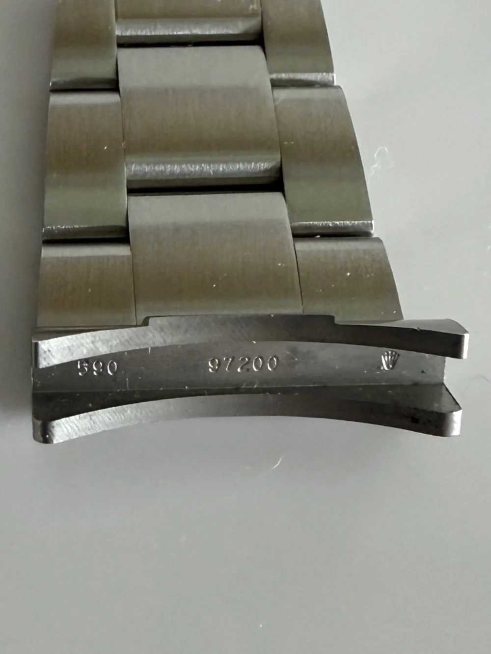 904L Oyster 97200 SEL Bracelet Segment Rolex 40mm Submariner Watch 114060 116610